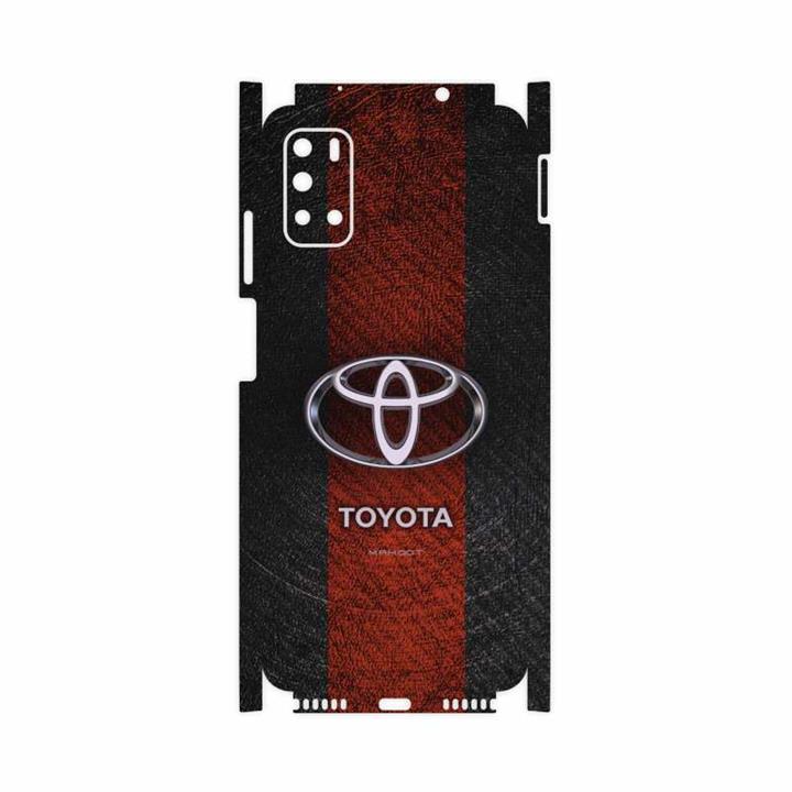 برچسب پوششی ماهوت مدل TOYOTA-Logo-FullSkin مناسب برای گوشی موبایل جی پلاس Z10 MAHOOT TOYOTA-Logo-FullSkin Cover Sticker for Gplus Z10